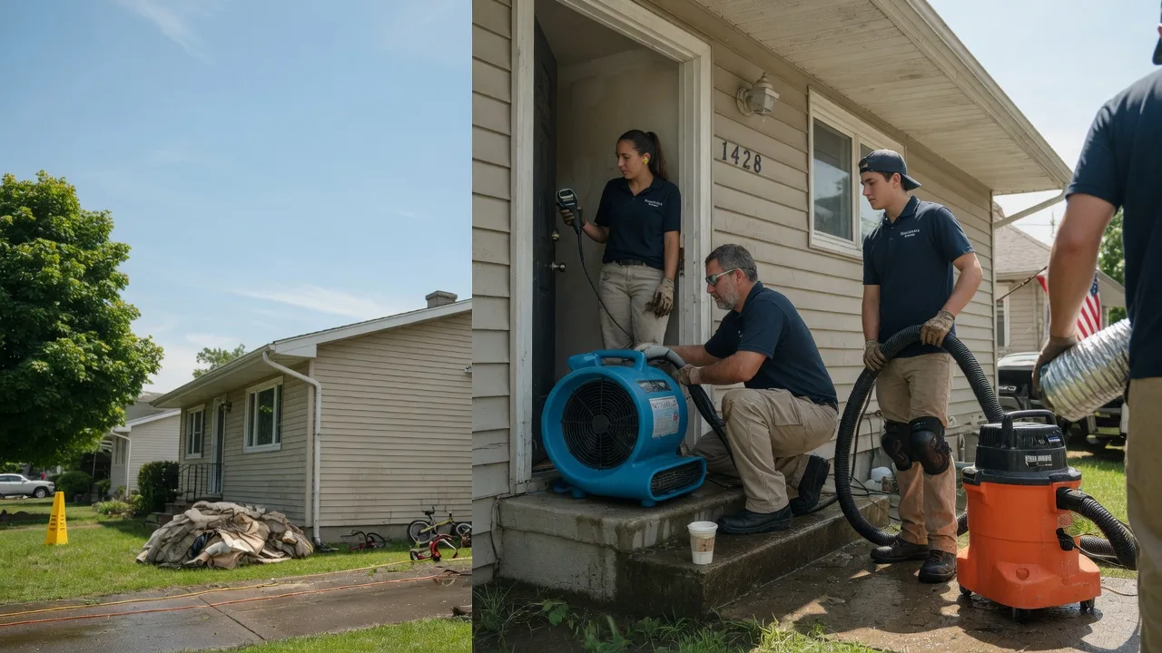 Water Damage Restoration in Countyline, OK near me